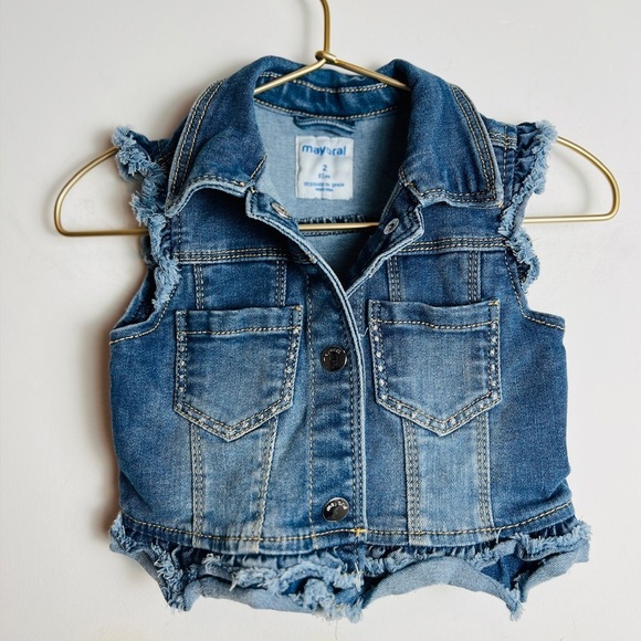 Mayoral Other - Mayoral denim vest size 2